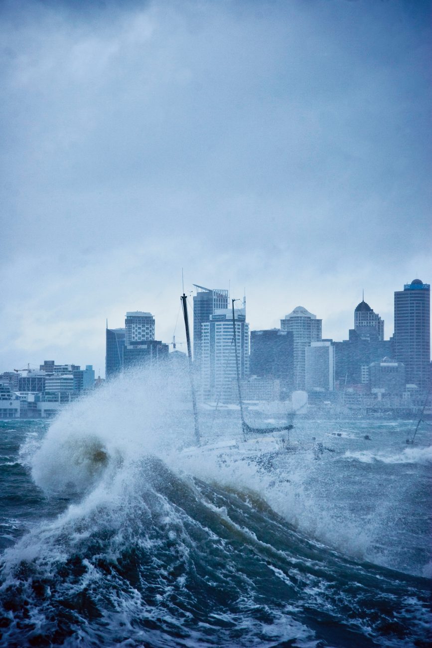 The usually sheltered Waitemata Harbour became a frothing cauldron as one intense storm after another (labelled by Metservice a one-in-10-year event) wreaked havoc in July. A notable increase in extreme weather events over recent years may be a foretaste of things to come as regional climates are predicted to manifest more intense versions of present patterns.